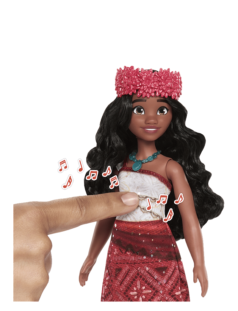 Disney Princess - Disney Vaiana 2 Singing Adventure Vaiana Doll & Accessories, Sings “We’re Back” 4 Languages - dukker - multicolor - 3