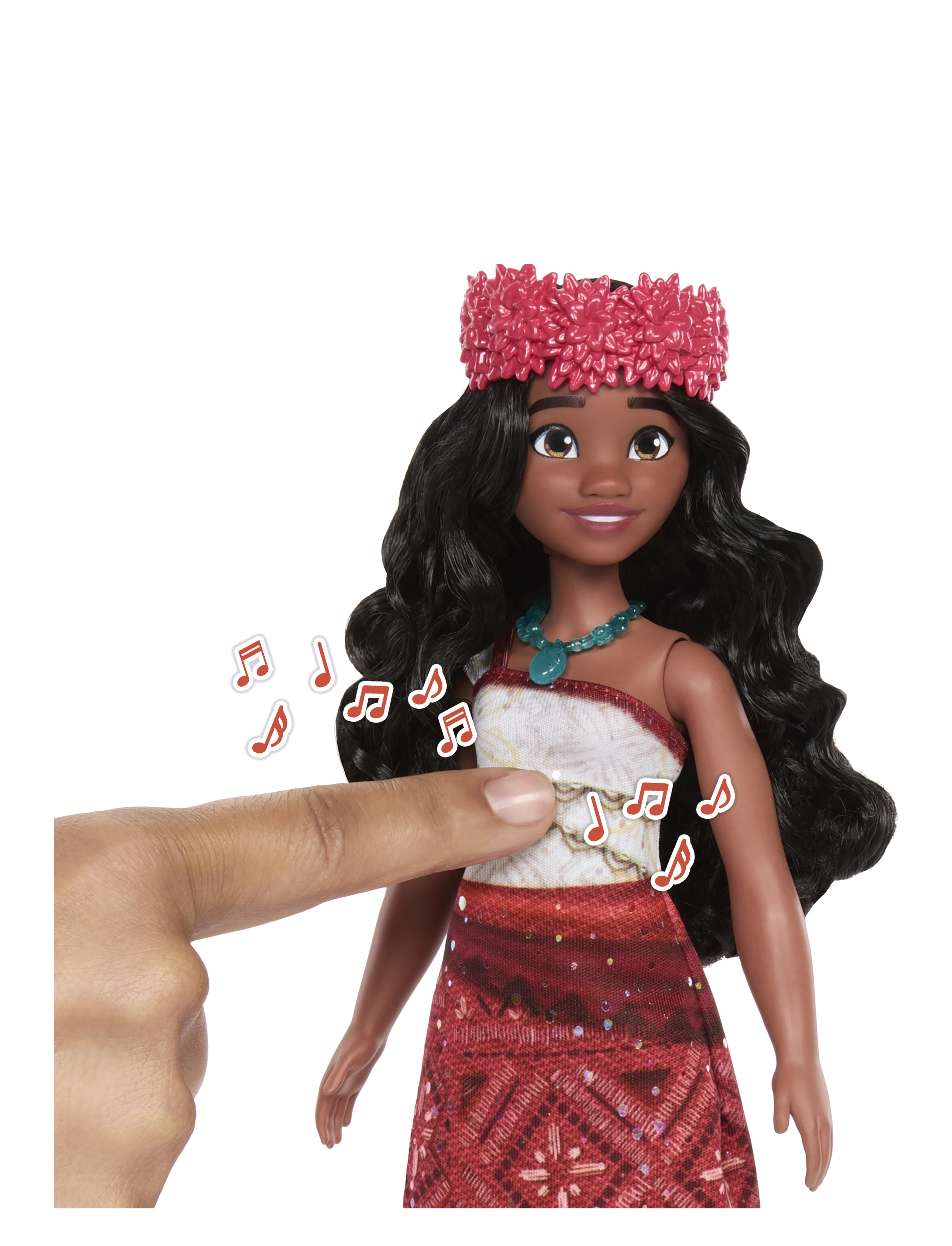 Disney Princess - Disney Vaiana 2 Singing Adventure Vaiana Doll & Accessories, Sings “We’re Back” 4 Languages - dockor - multicolor - 3