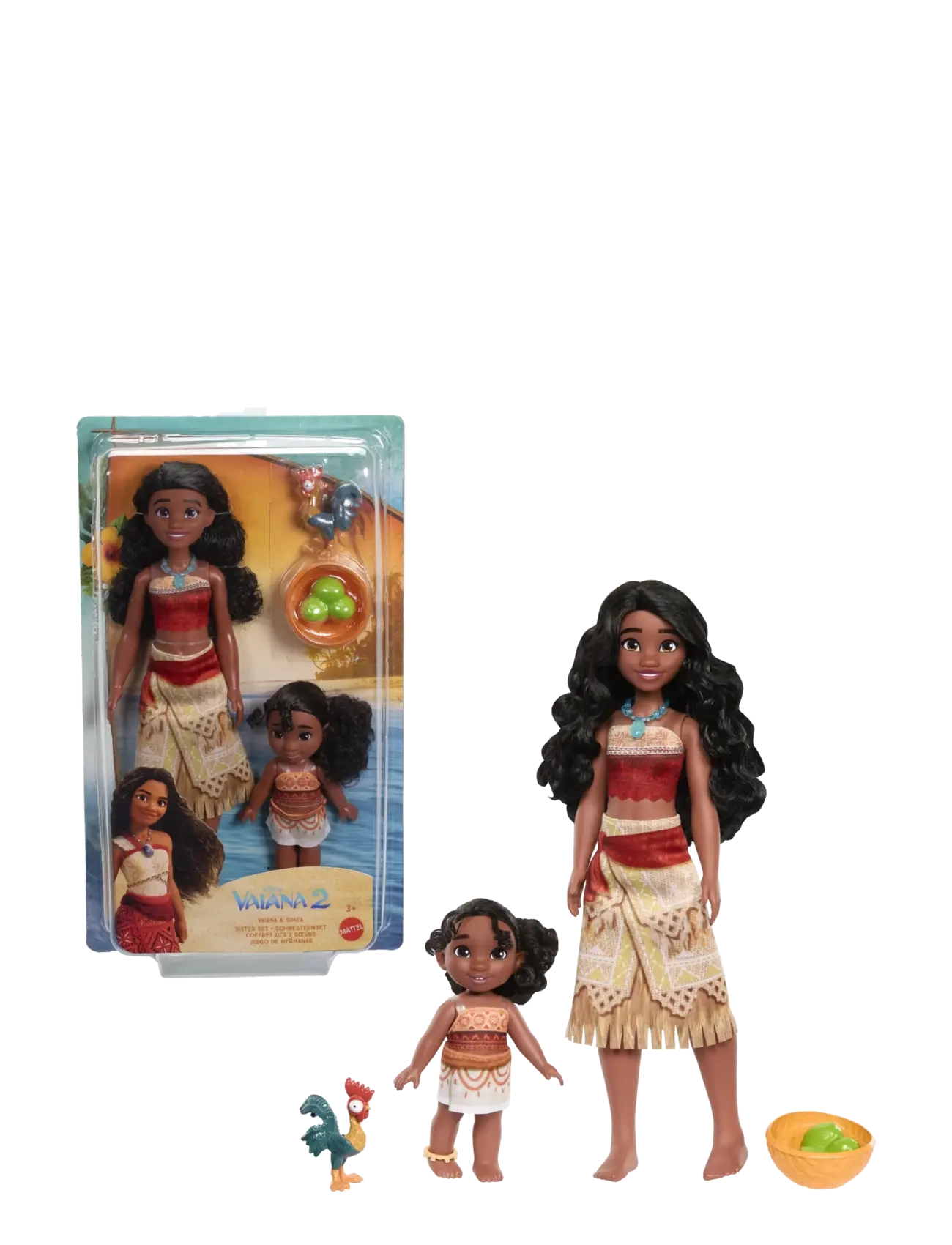 Disney Princess Vaiana Family 2 Pack - Mänguasjad - MULTICOLOR / multi