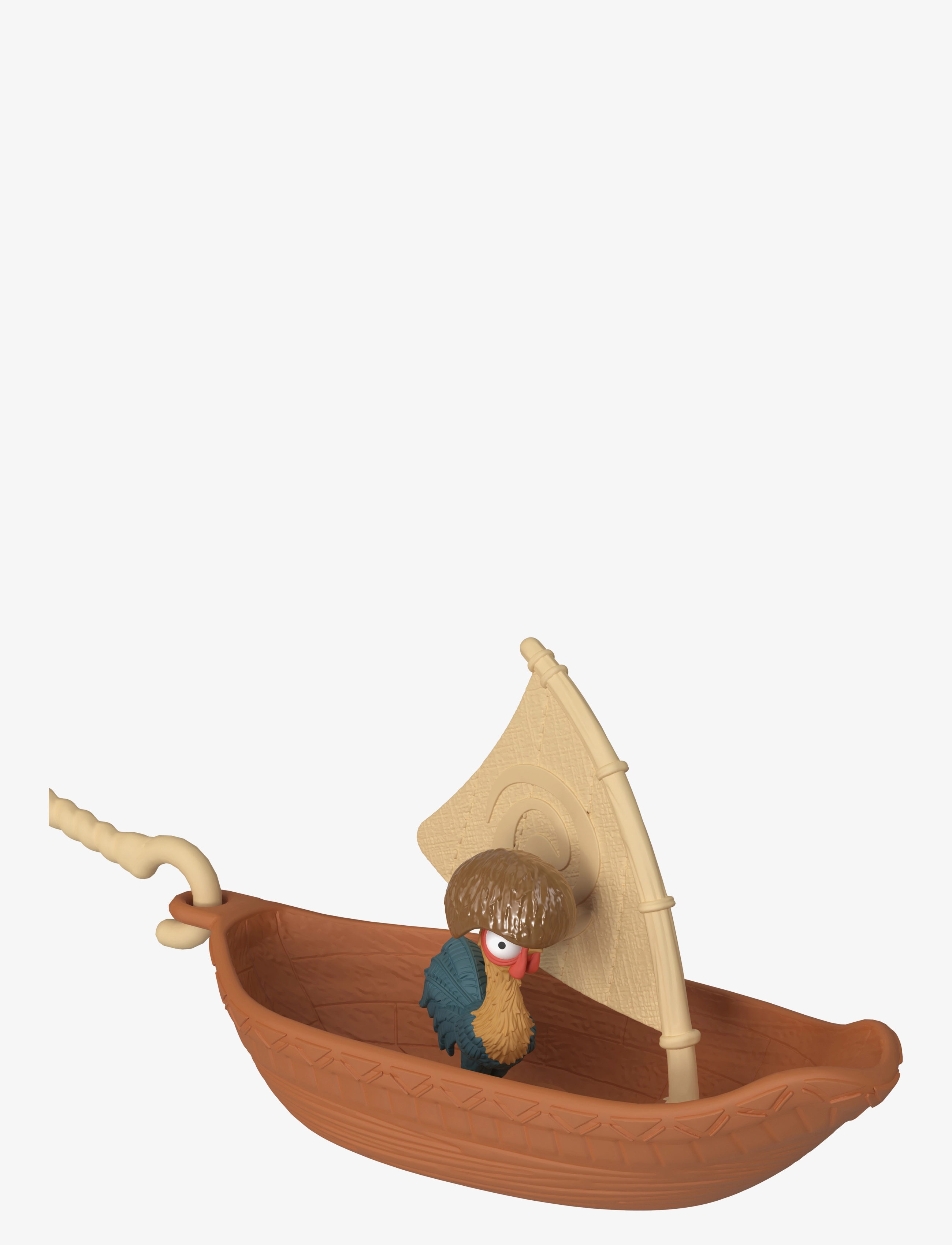 Disney Princess - Disney Vaiana 2 Toys, Vaiana’s Adventure Canoe Playset with 1 Small Doll, 1 Canoe & 10 Accessories - mängukomplektid - multicolor - 5