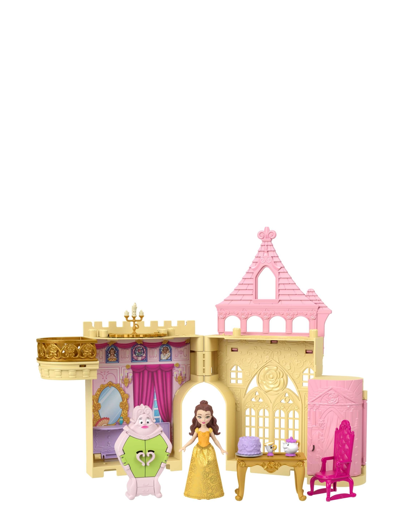 Disney Princess Spielzeug, Belle’s Stacking Castle, Gifts For Kids, One Size, Playsets & Action Figures, Mehrfarbig/gemustert - Movies Fairy Tale Char