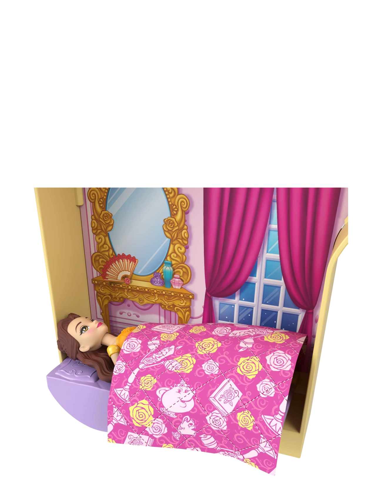 Disney Princess - Disney Princess Toys, Belle’s Stacking Castle, Gifts for Kids - leikfangasett - multi color - 3