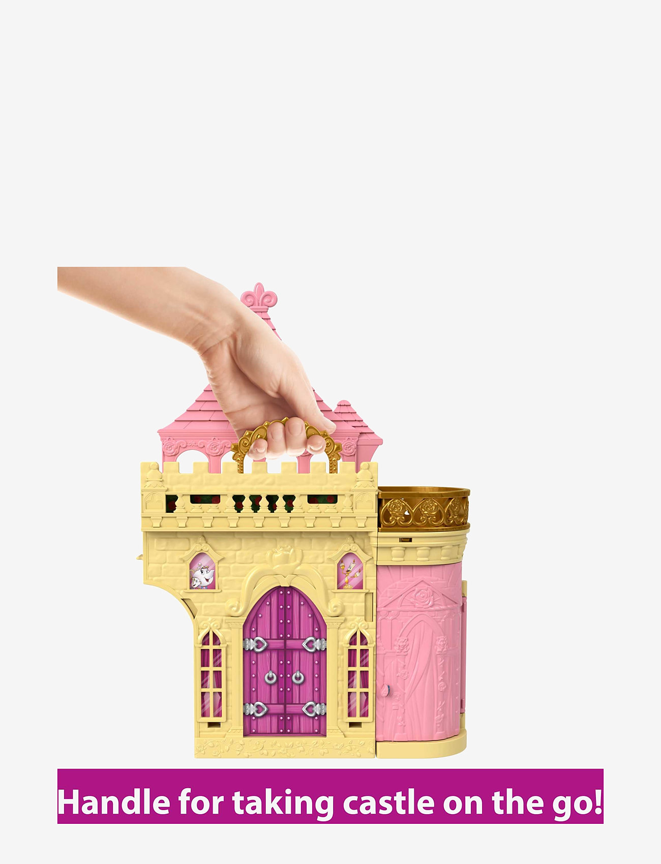 Disney Princess - Disney Princess Toys, Belle’s Stacking Castle, Gifts for Kids - leikfangasett - multi color - 5