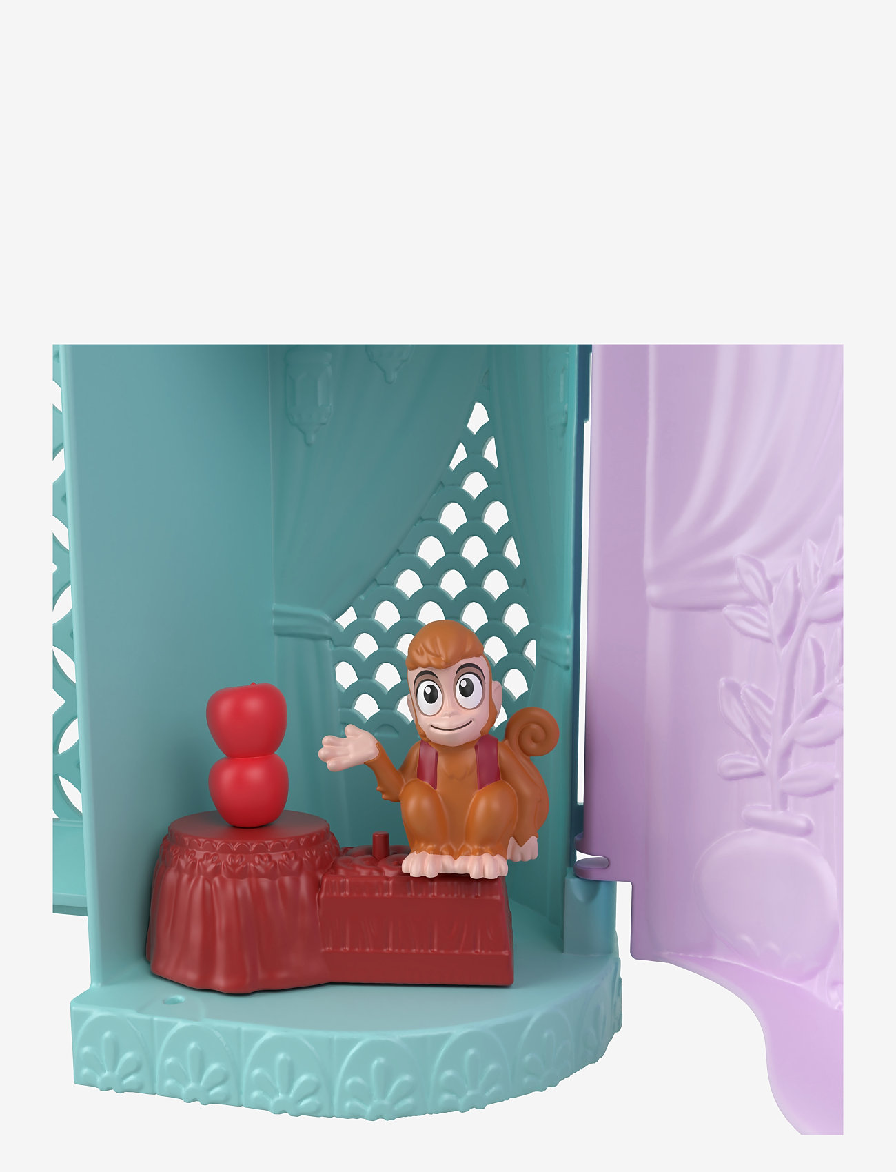 Disney Princess - Disney Princess Jasmine Stacking Castle Doll House with Small Doll, Inspired by Disney Movie Aladdin - lekset - multi color - 4