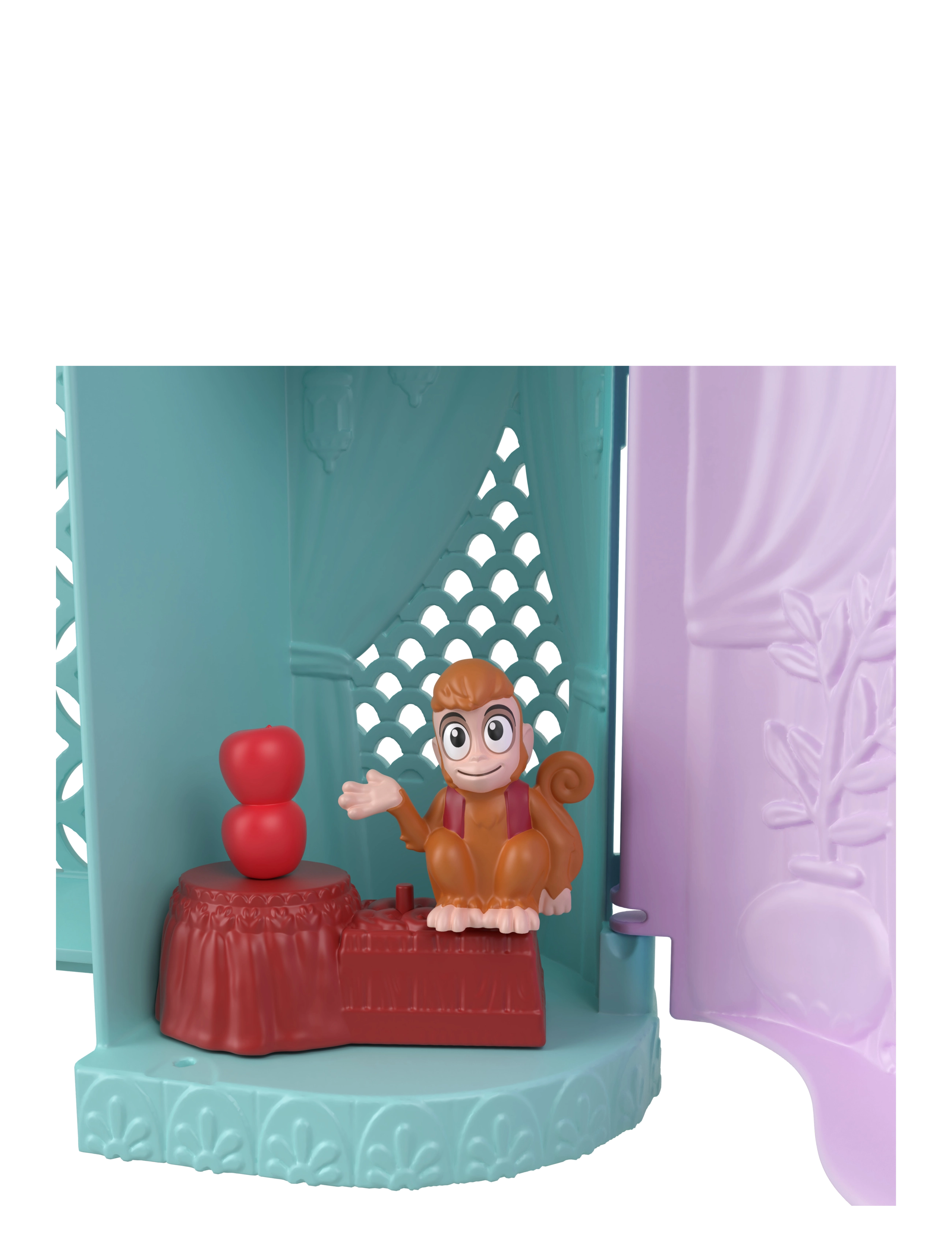 Disney Princess - Disney Princess Jasmine Stacking Castle Doll House with Small Doll, Inspired by Disney Movie Aladdin - speelgoedsets - multi color - 4