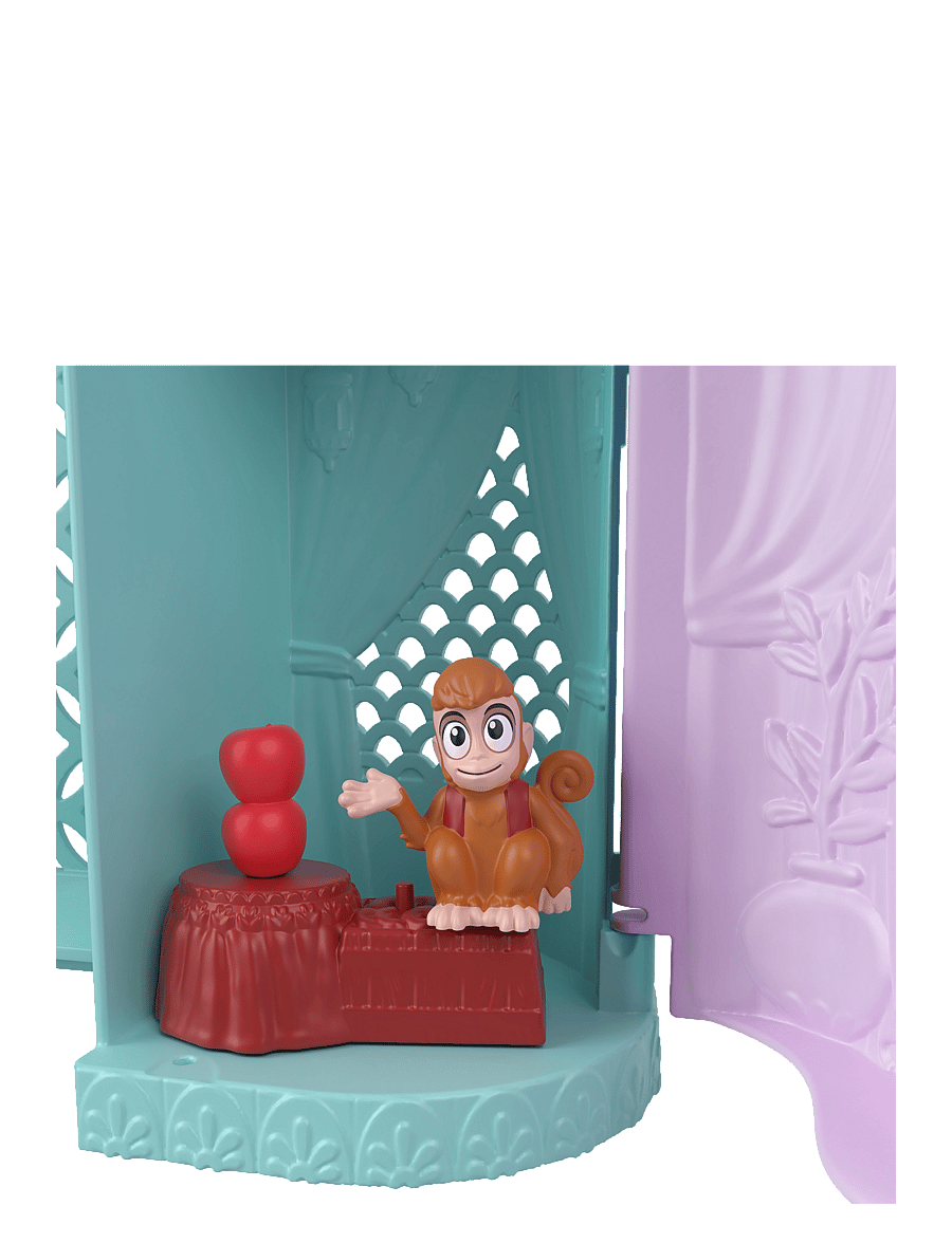 Disney Princess - Disney Princess Jasmine Stacking Castle Doll House with Small Doll, Inspired by Disney Movie Aladdin - mängukomplektid - multi color - 4