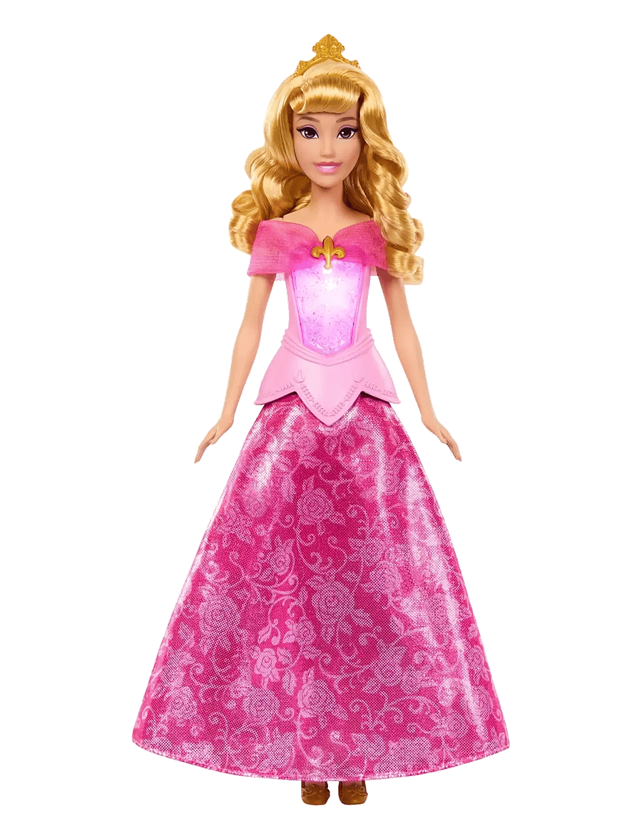 Disney Princess - Disney Princess Pink to Blue Dress Aurora Fashion Doll with Transforming Dress & Lights - multicolor - 0