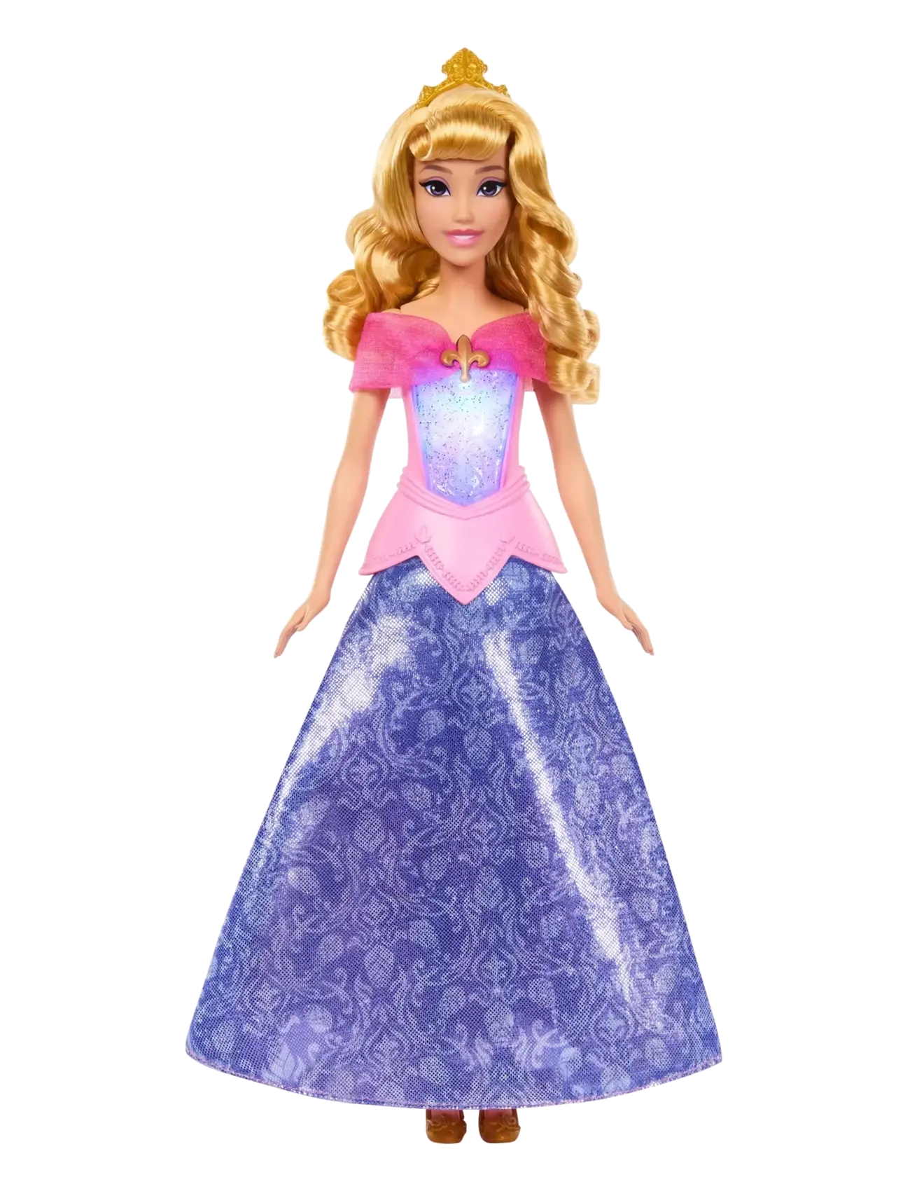 Disney Princess - Disney Princess Pink to Blue Dress Aurora Fashion Doll with Transforming Dress & Lights - multicolor - 2