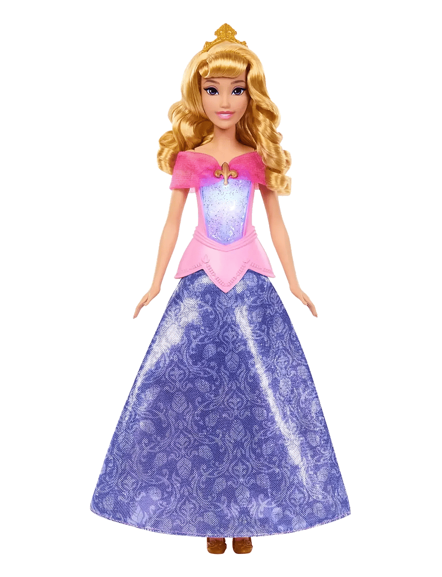 Disney Princess - Disney Princess Pink to Blue Dress Aurora Fashion Doll with Transforming Dress & Lights - multicolor - 2