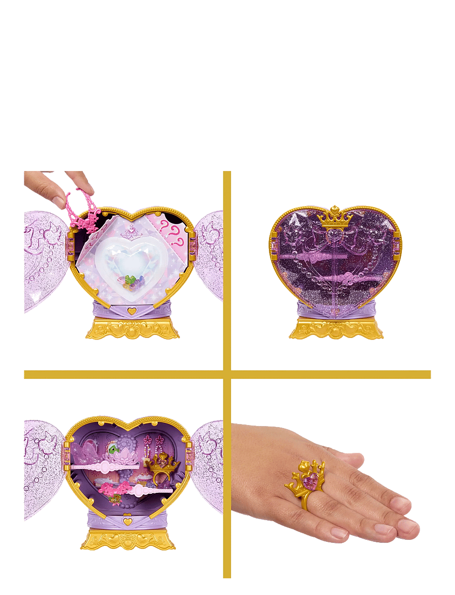 Disney Princess - Disney Princess Jewel Reveal Rapunzel Fashion Doll w/ 8 Surprises Including Gem Box & 10 Accessories - puppen - multicolor - 2