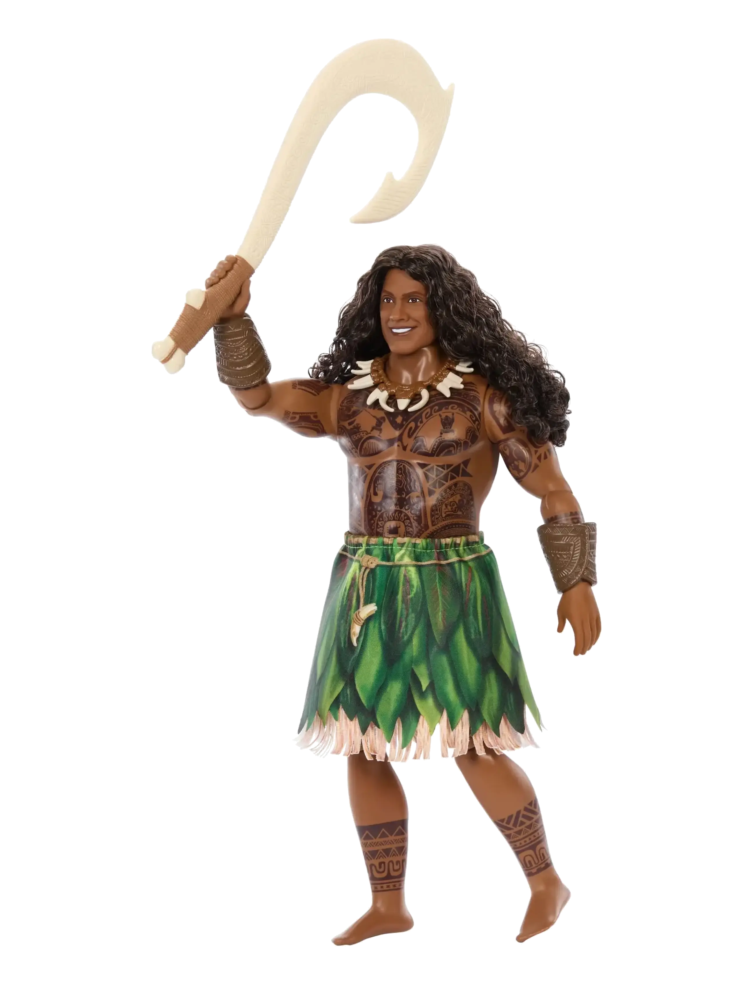 Disney Princess - Disney Vaiana Maui Doll with Removable Fashion & 4 Accessories, Inspired by Live Action Movie - multicolor - 3