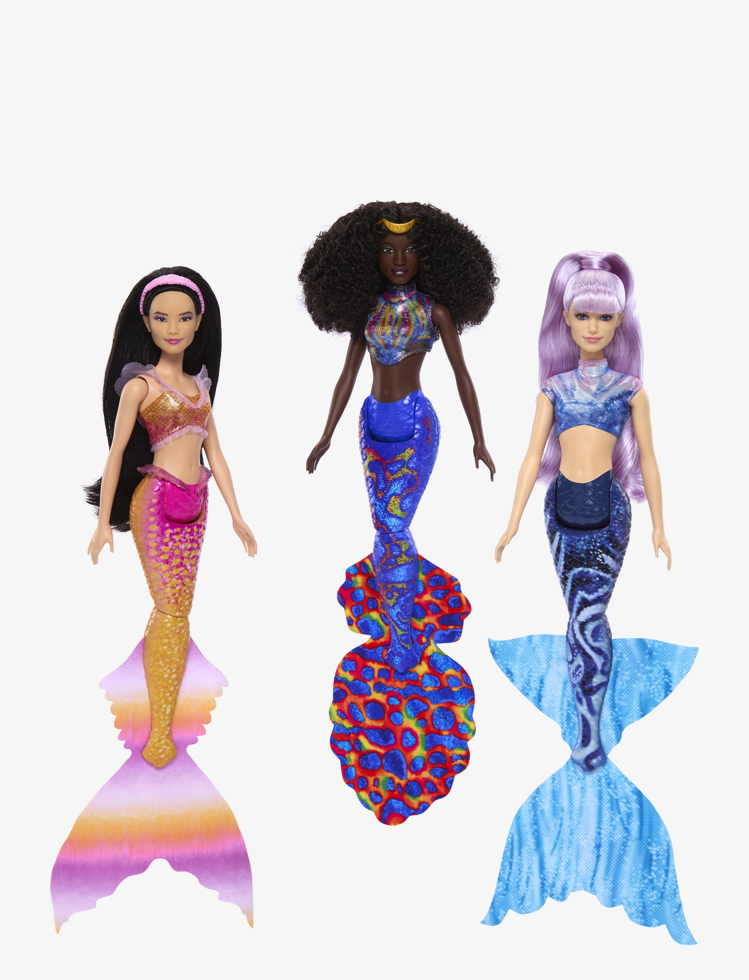 Princesses - Disney Princess Disney The Little Mermaid Ultimate Ariel Sisters 7-Pack - dúkkur - multi color - 3