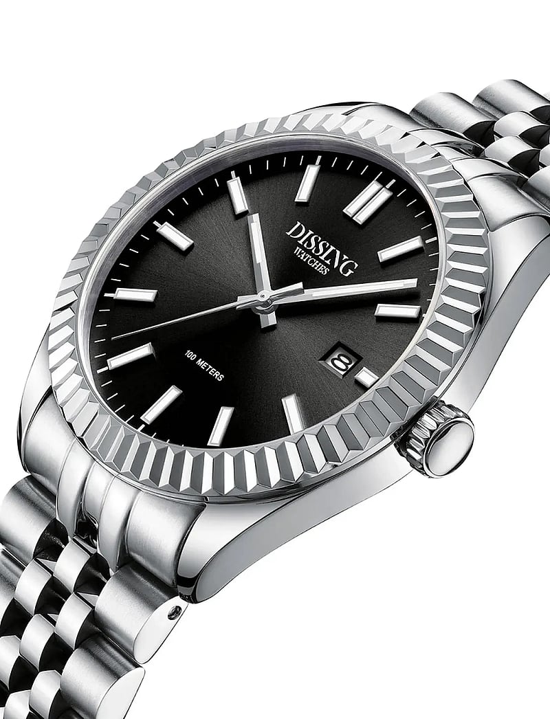 Dissing - Date D1292 - analoge uhren - black - 2