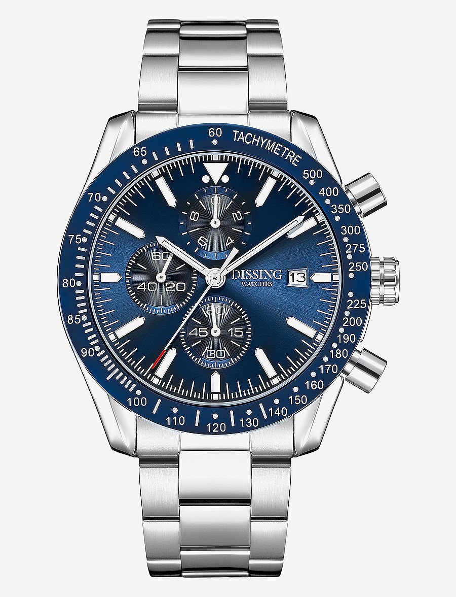 Dissing - Dissing Chrono - montres analogiques - blue/silver - 0
