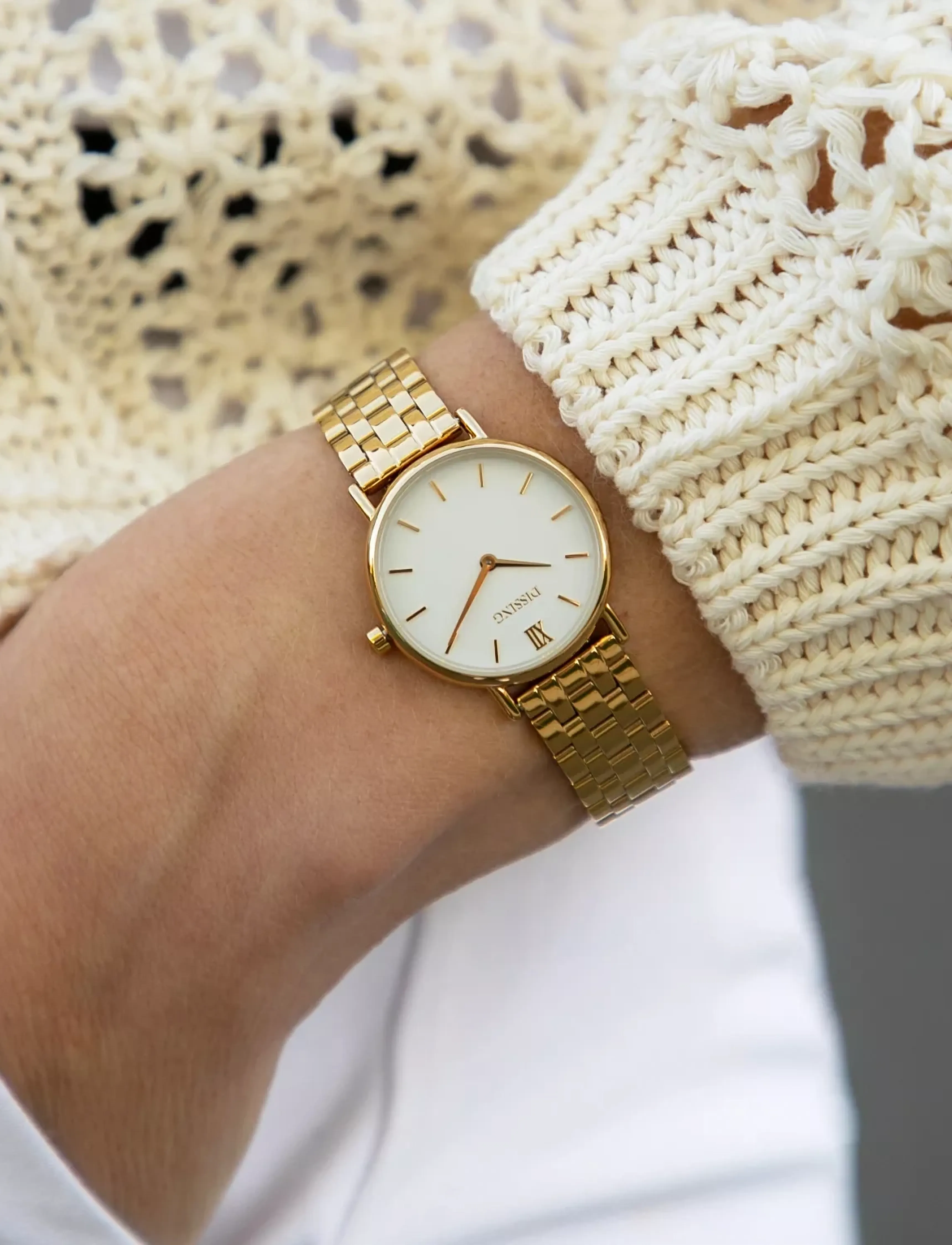 Dissing Classic, One Size, Watches, Gold - Analog Frauen