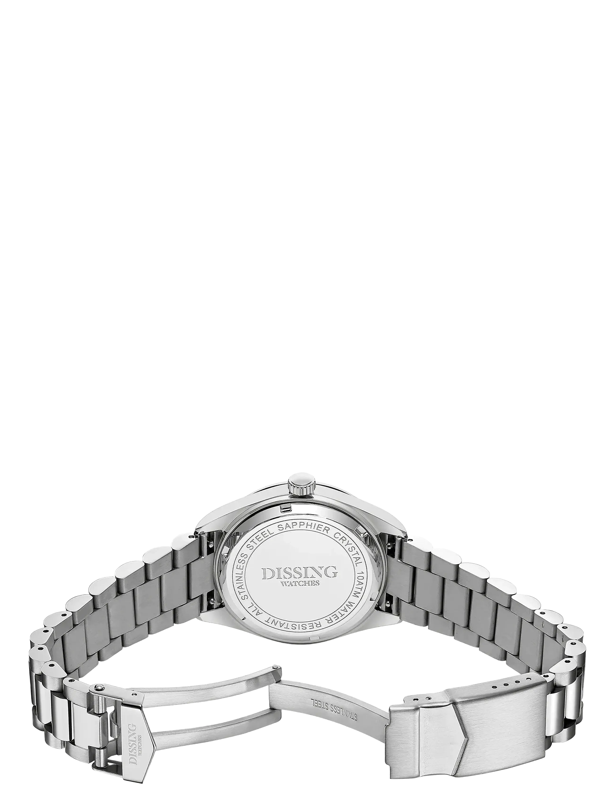 Dissing - Day Date D1724 - analoge klokker - blue - 2