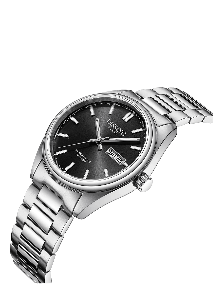 Dissing - Timeless D1728 - analoogkellad - black - 2