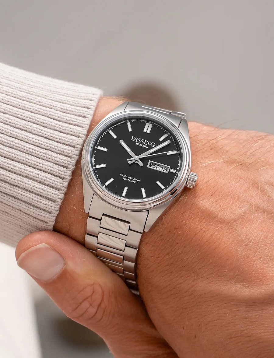 Dissing - Timeless D1728 - analoogkellad - black - 0