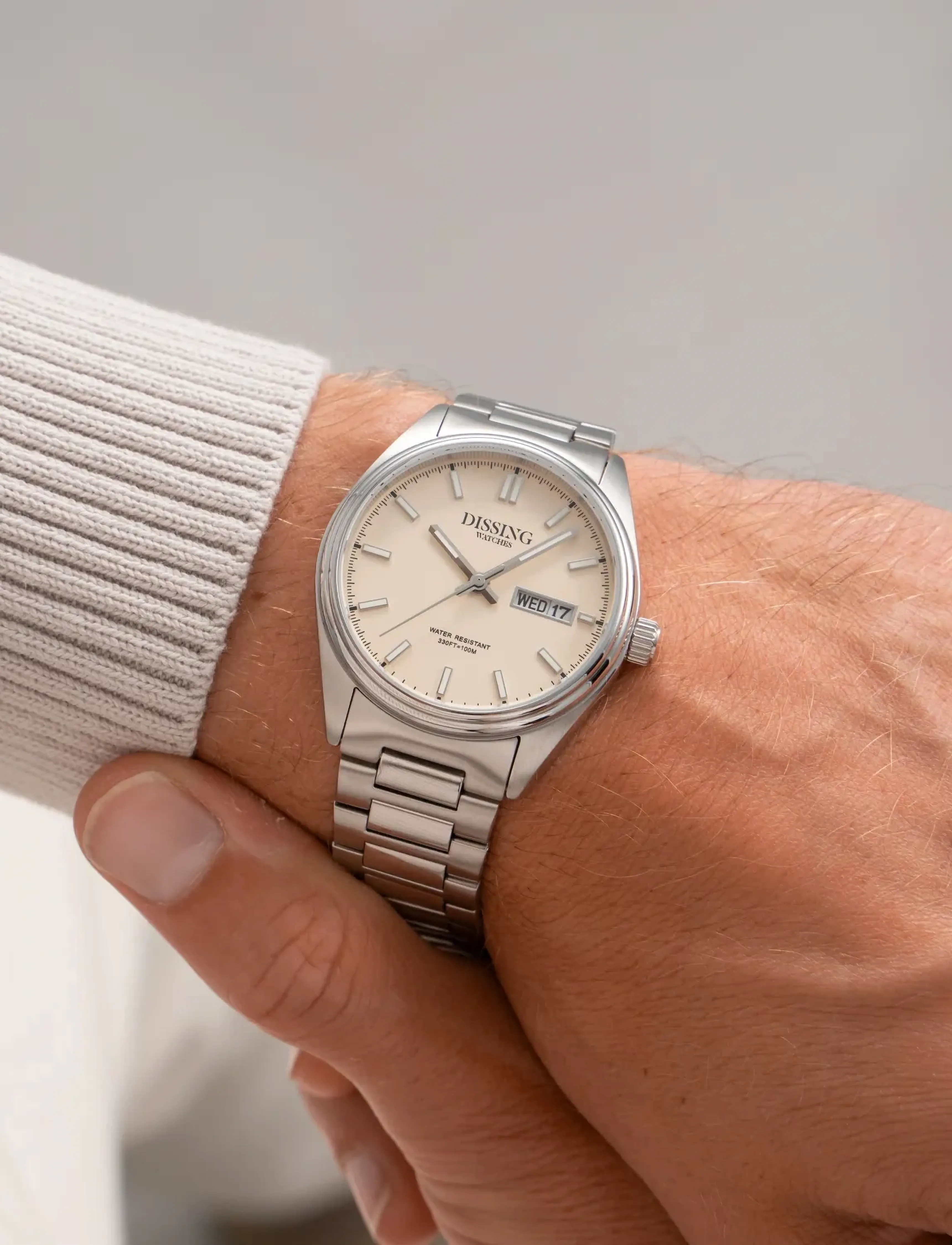 Dissing Timeless D1730, One Size, Watches, Silber - Analog Männerswear