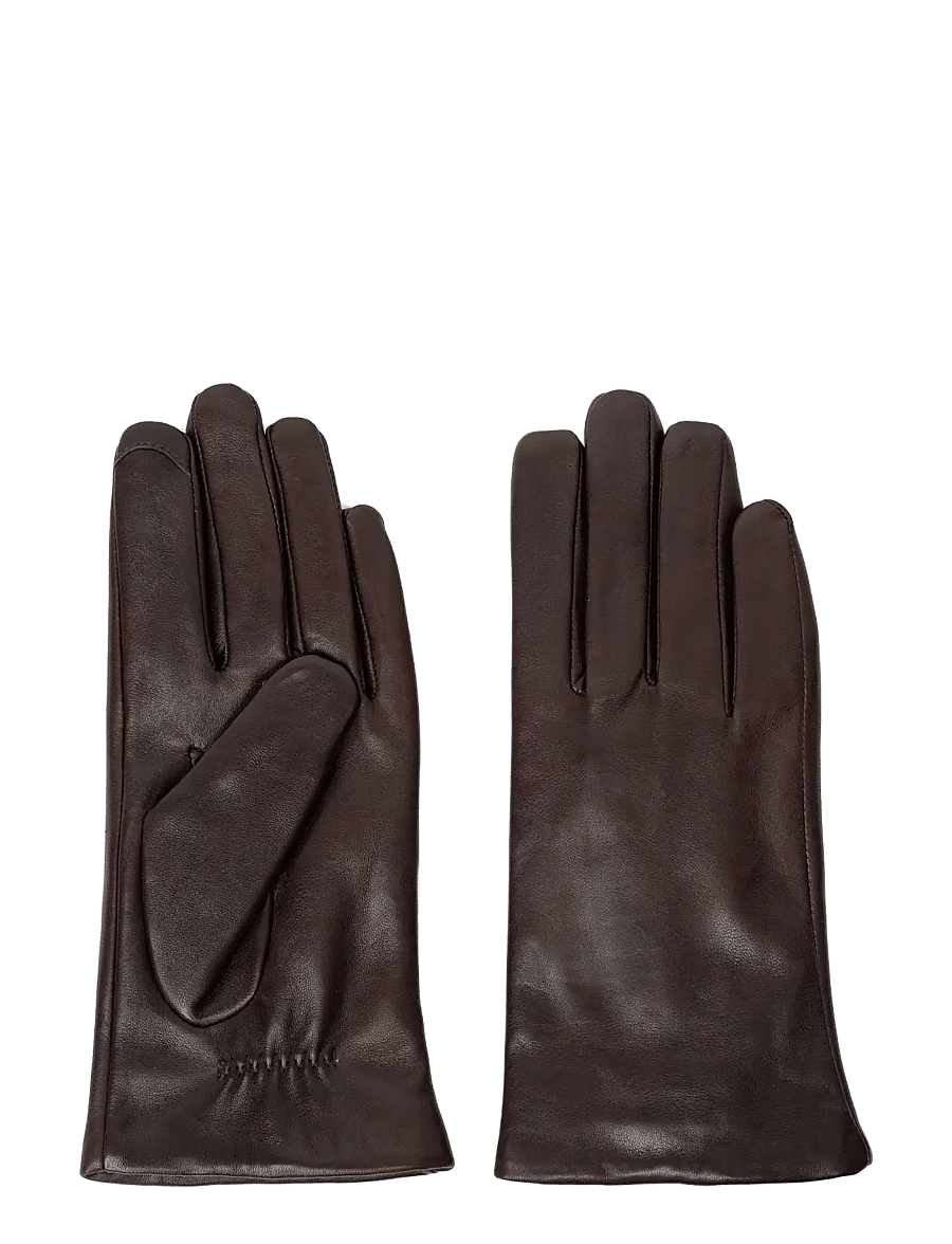 RE:DESIGNED EST 2003 - Stacey Plain - leather gloves - dark brown - 2