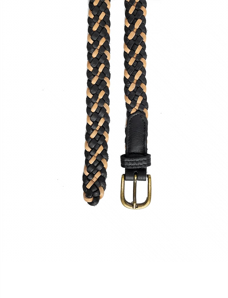 RE:DESIGNED EST 2003 - Harper - læderbælter - black/sand - 2
