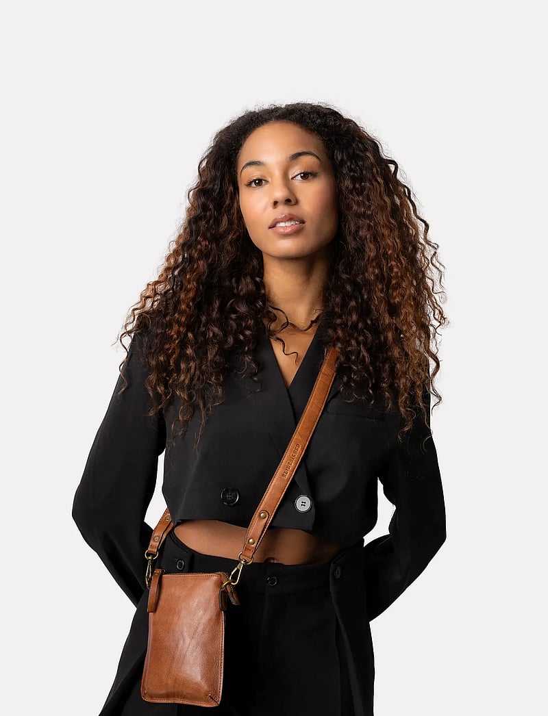 RE:DESIGNED EST 2003 - Fillis Mini - crossbody bags - walnut/brass - 0