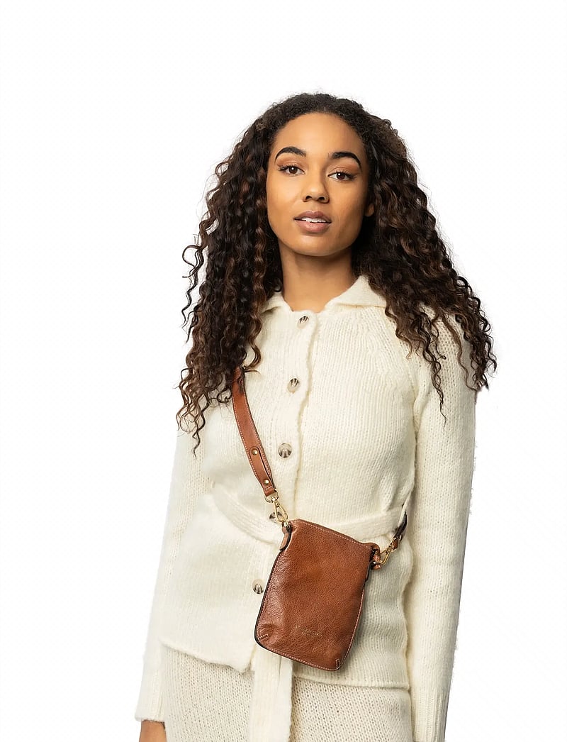 RE:DESIGNED EST 2003 - Fillis Mini - crossbody bags - walnut/brass - 4