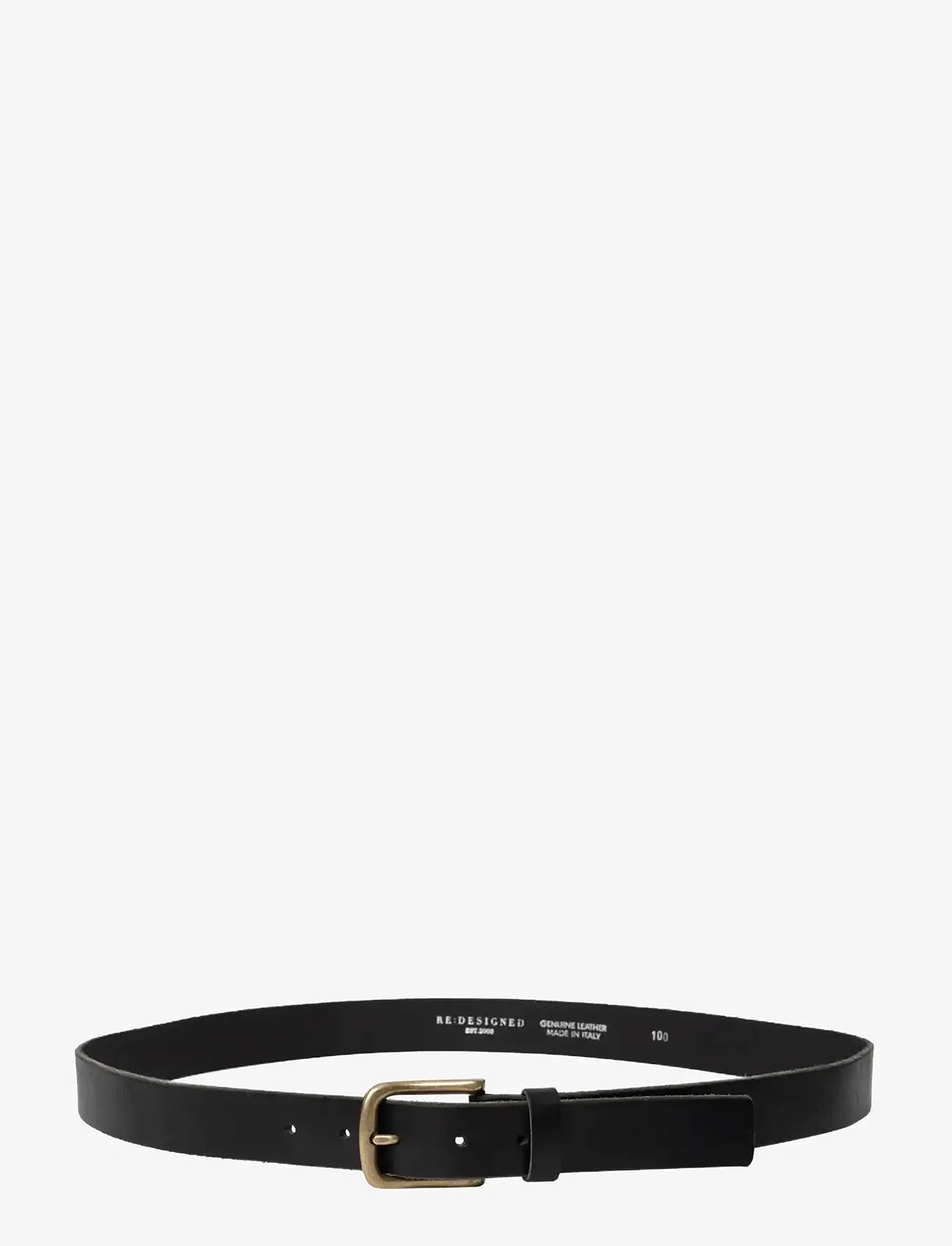 RE:DESIGNED EST 2003 - Jeanne wide - bælter - black - 2