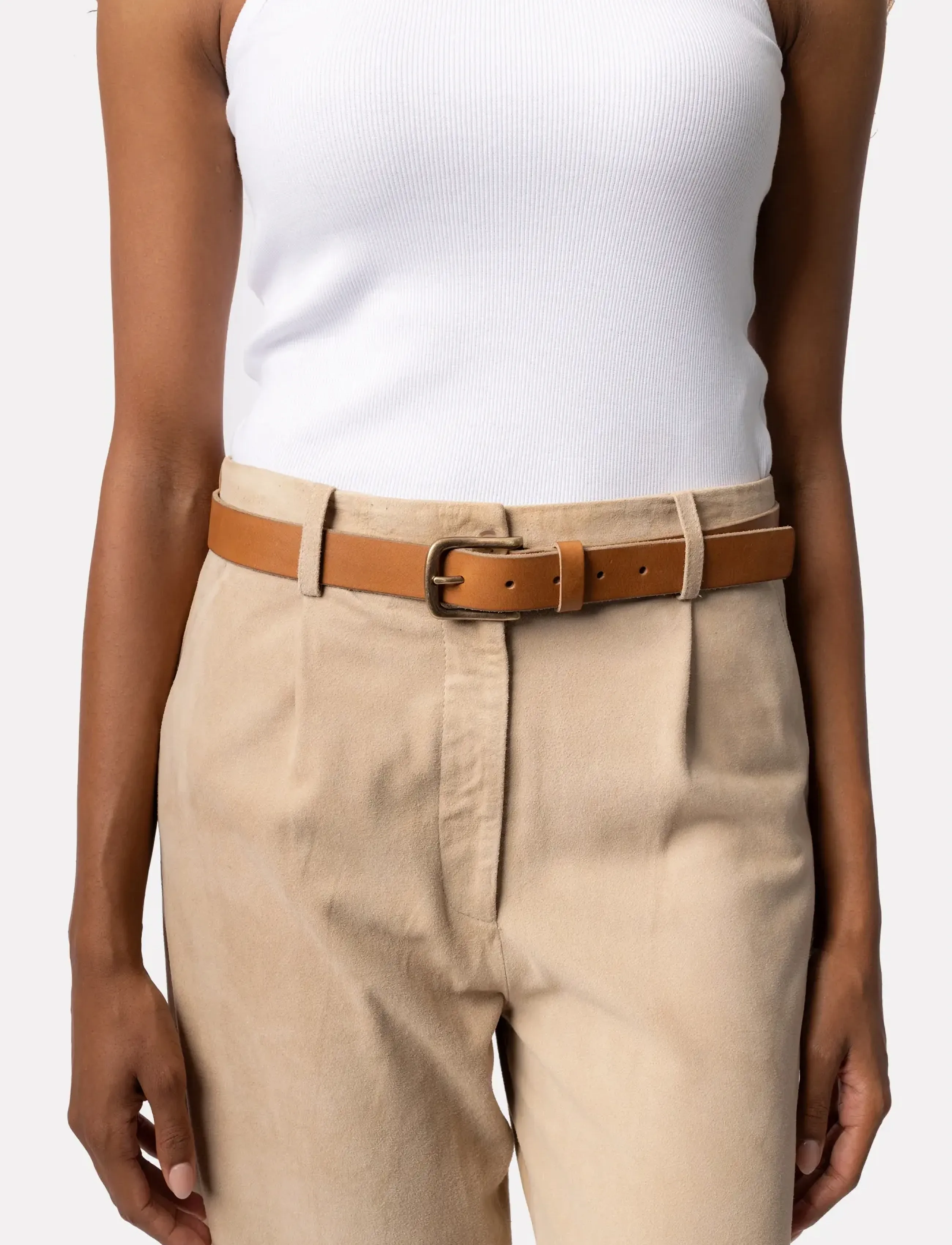 RE:DESIGNED EST 2003 Jeanne Wide, 110, Belts, Braun - Casual Belt, Frauen
