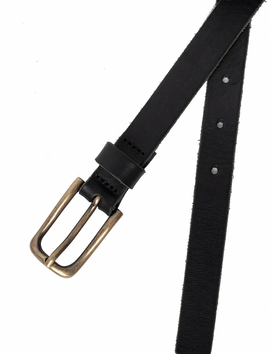 RE:DESIGNED EST 2003 - Jeanne Slim - läderskärp - black - 3
