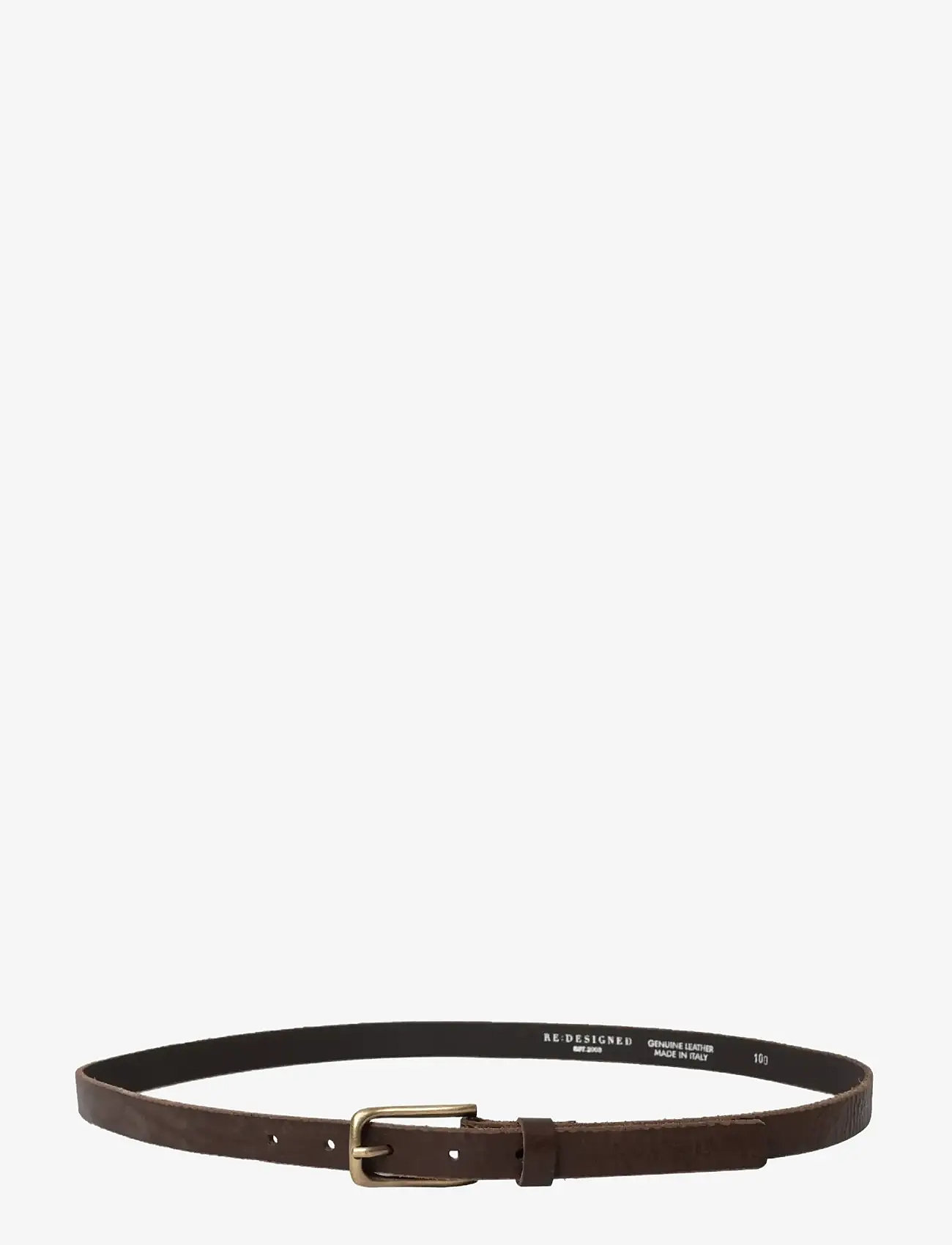 RE:DESIGNED EST 2003 - Jeanne Slim - bælter - brown - 2