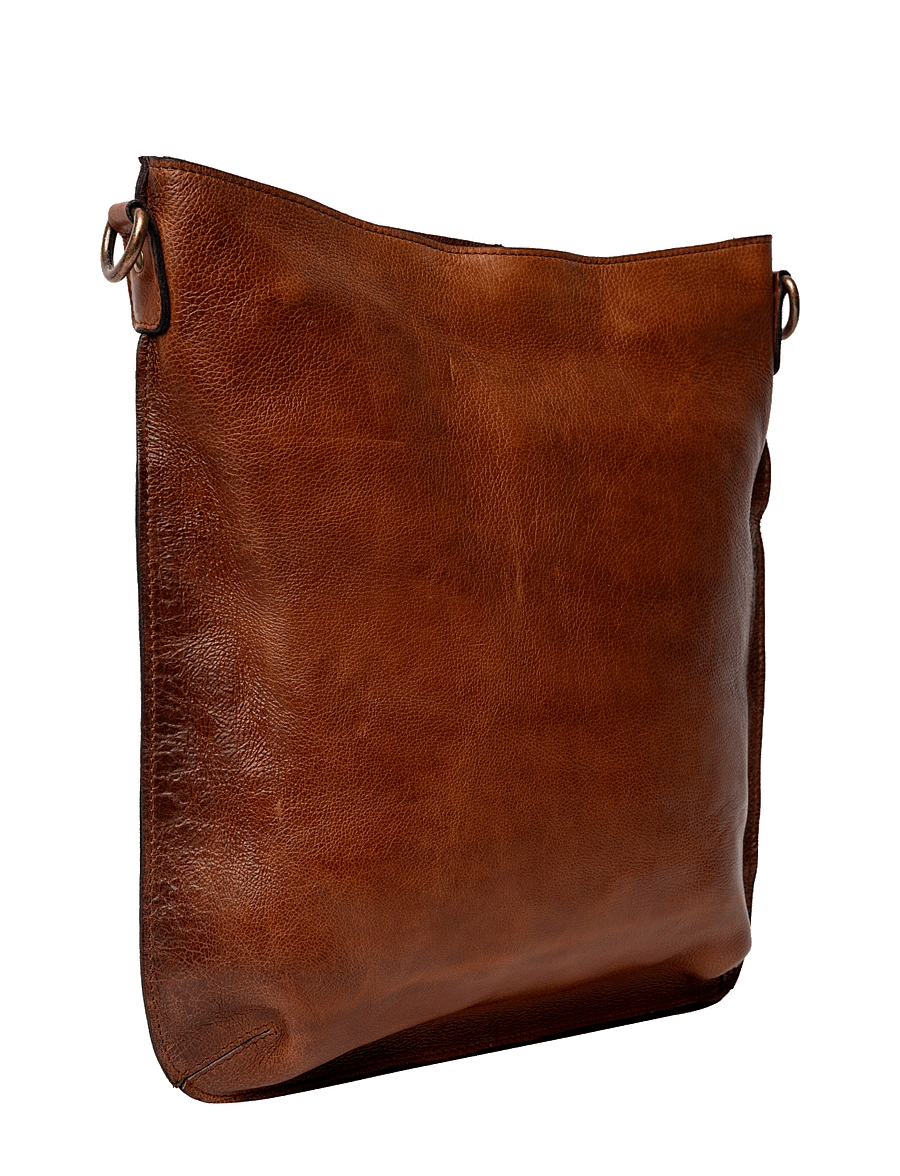 RE:DESIGNED EST 2003 - Fillis Big - umhängetaschen - walnut/brass - 2