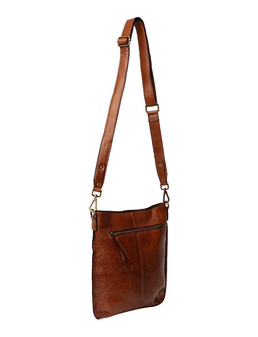 RE:DESIGNED EST 2003 - Fillis Big - umhängetaschen - walnut/brass - 3