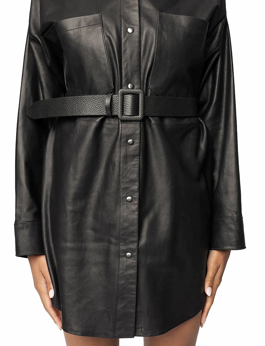 RE:DESIGNED EST 2003 - Flo - ledergürtel - black - 0
