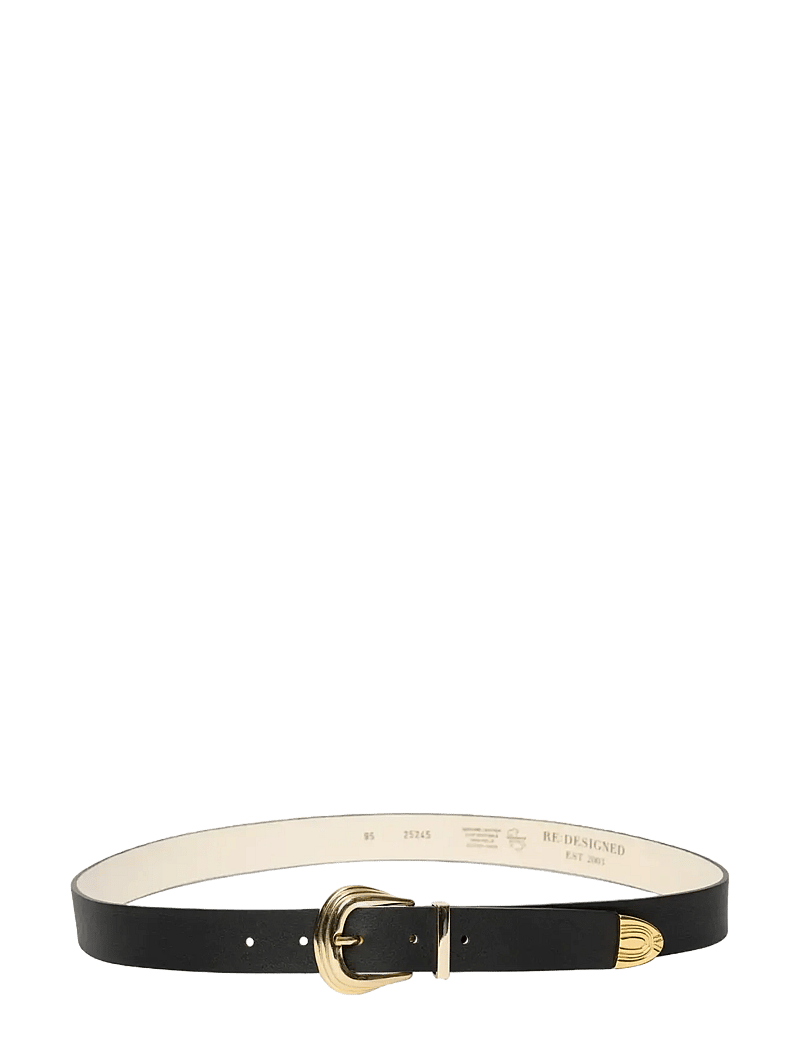 RE:DESIGNED EST 2003 - Flykra - läderskärp - black - 1