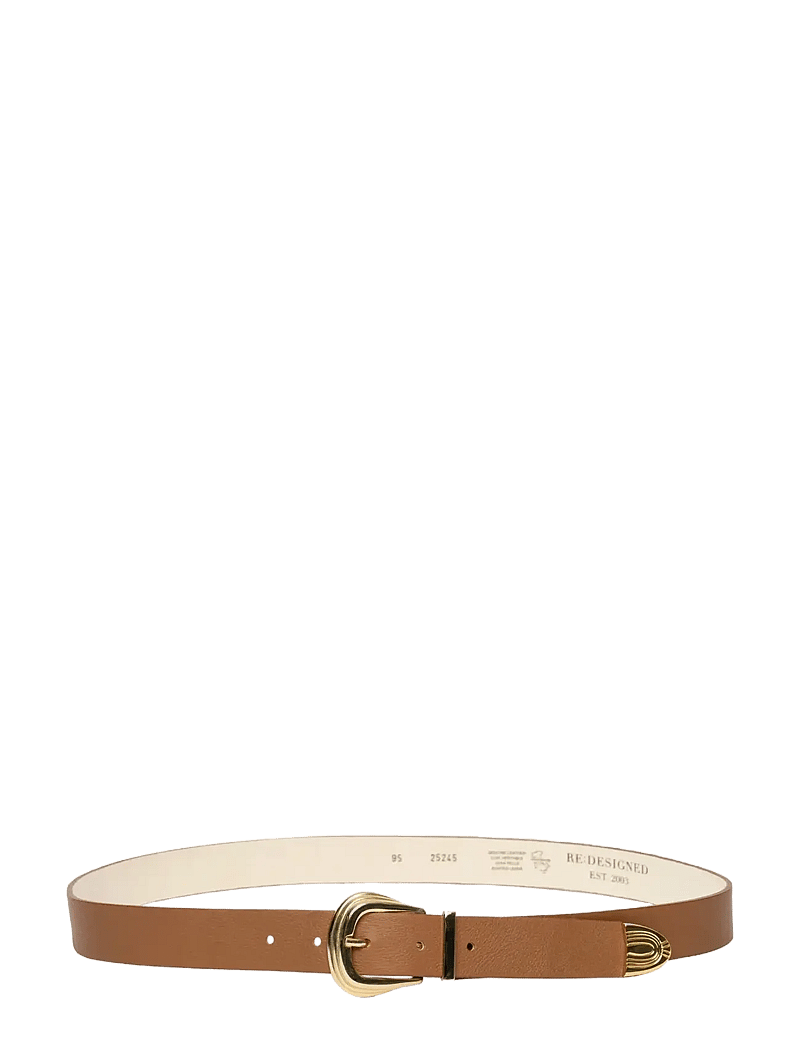 RE:DESIGNED EST 2003 - Flykra - leather belts - cognac - 1