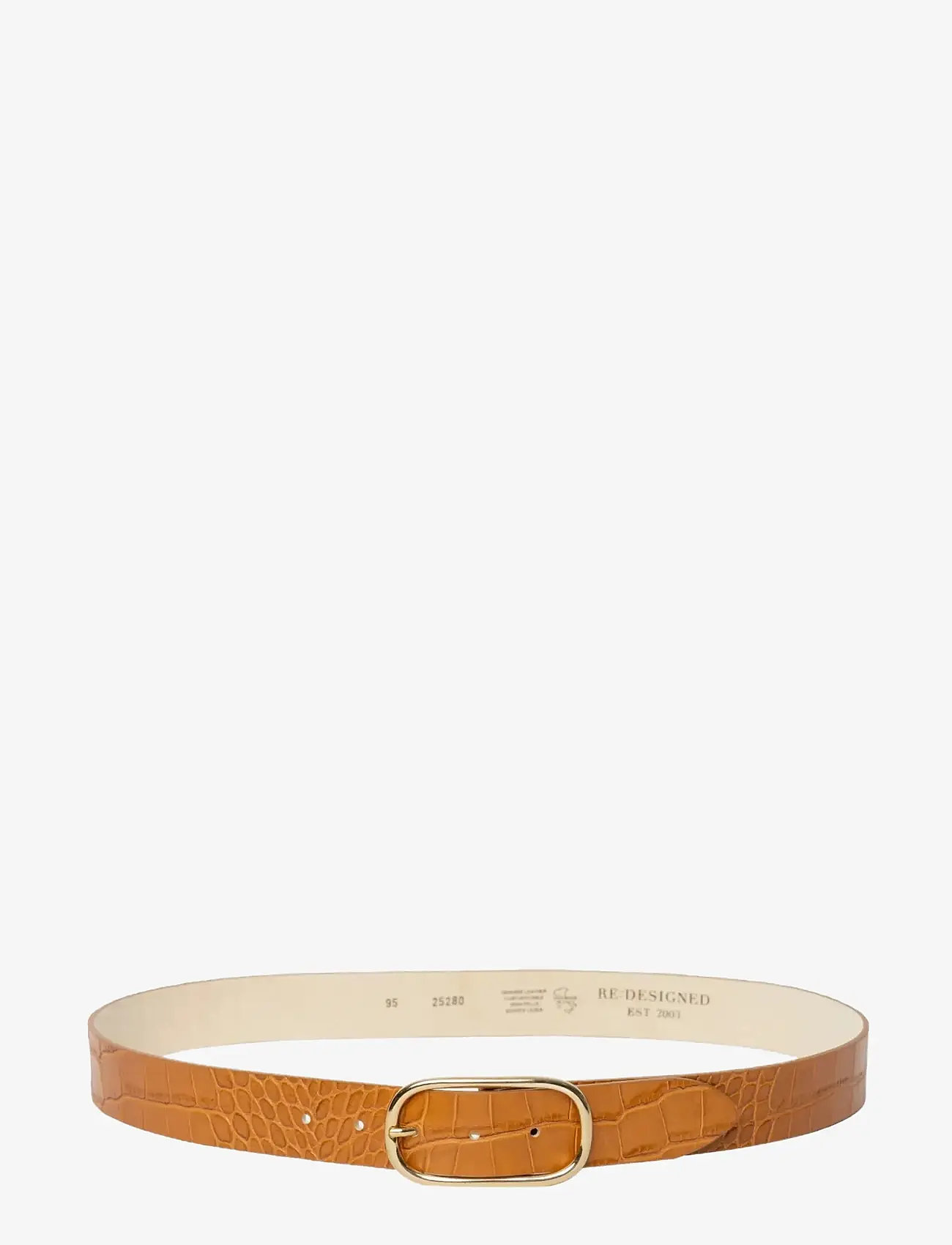 RE:DESIGNED EST 2003 - Francini - bälten - cognac - 2