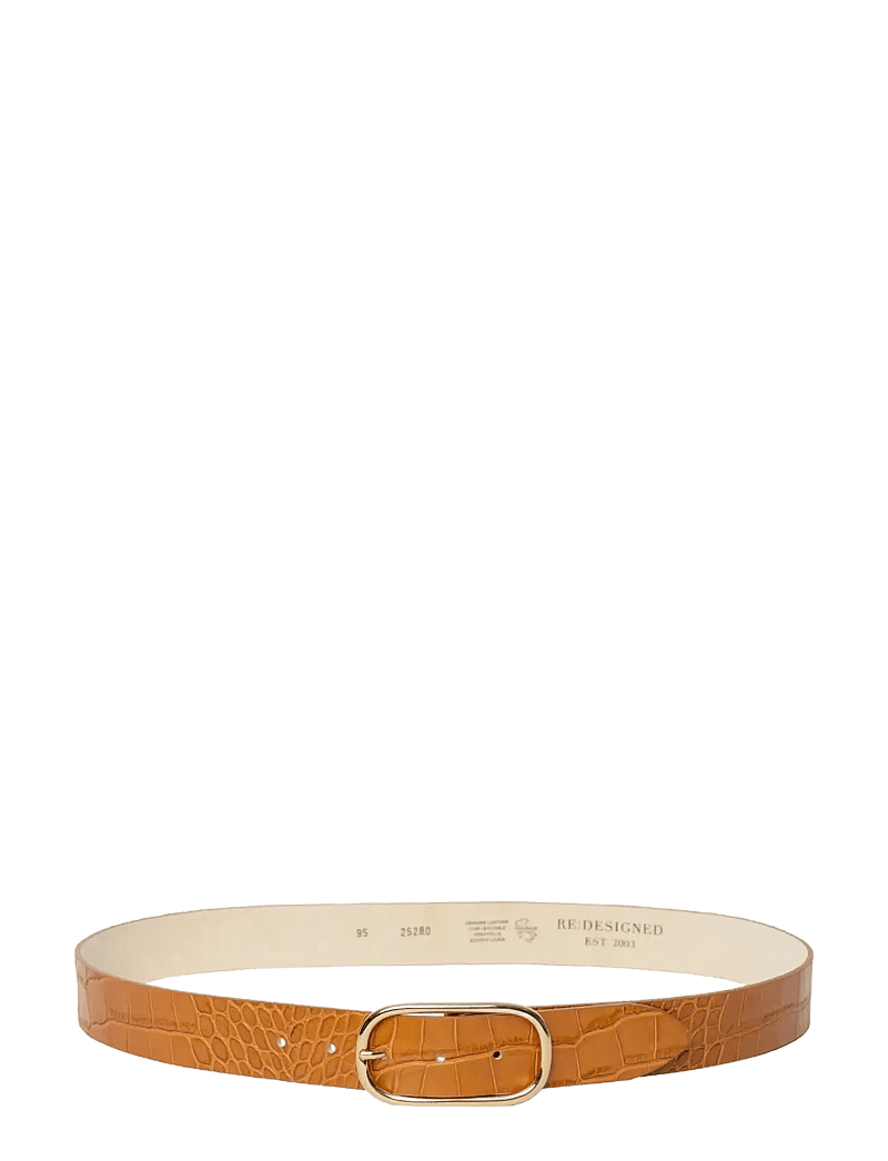 RE:DESIGNED EST 2003 - Francini - ledergürtel - cognac - 2