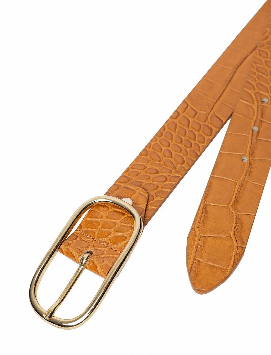 RE:DESIGNED EST 2003 - Francini - leren riemen - cognac - 3