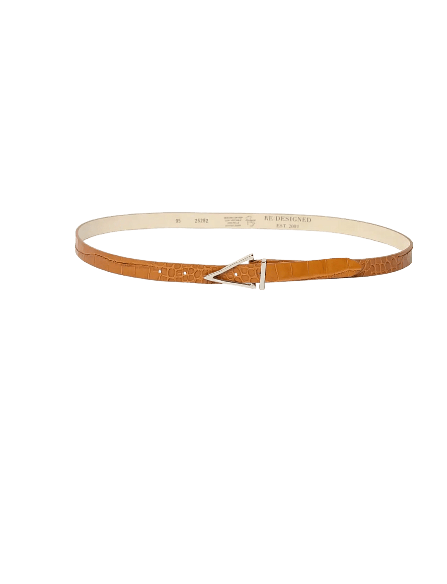 RE:DESIGNED EST 2003 - Freda - leðurbelti - cognac - 2