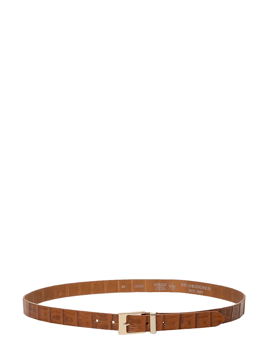 RE:DESIGNED EST 2003 - Frejda - läderskärp - cognac - 2