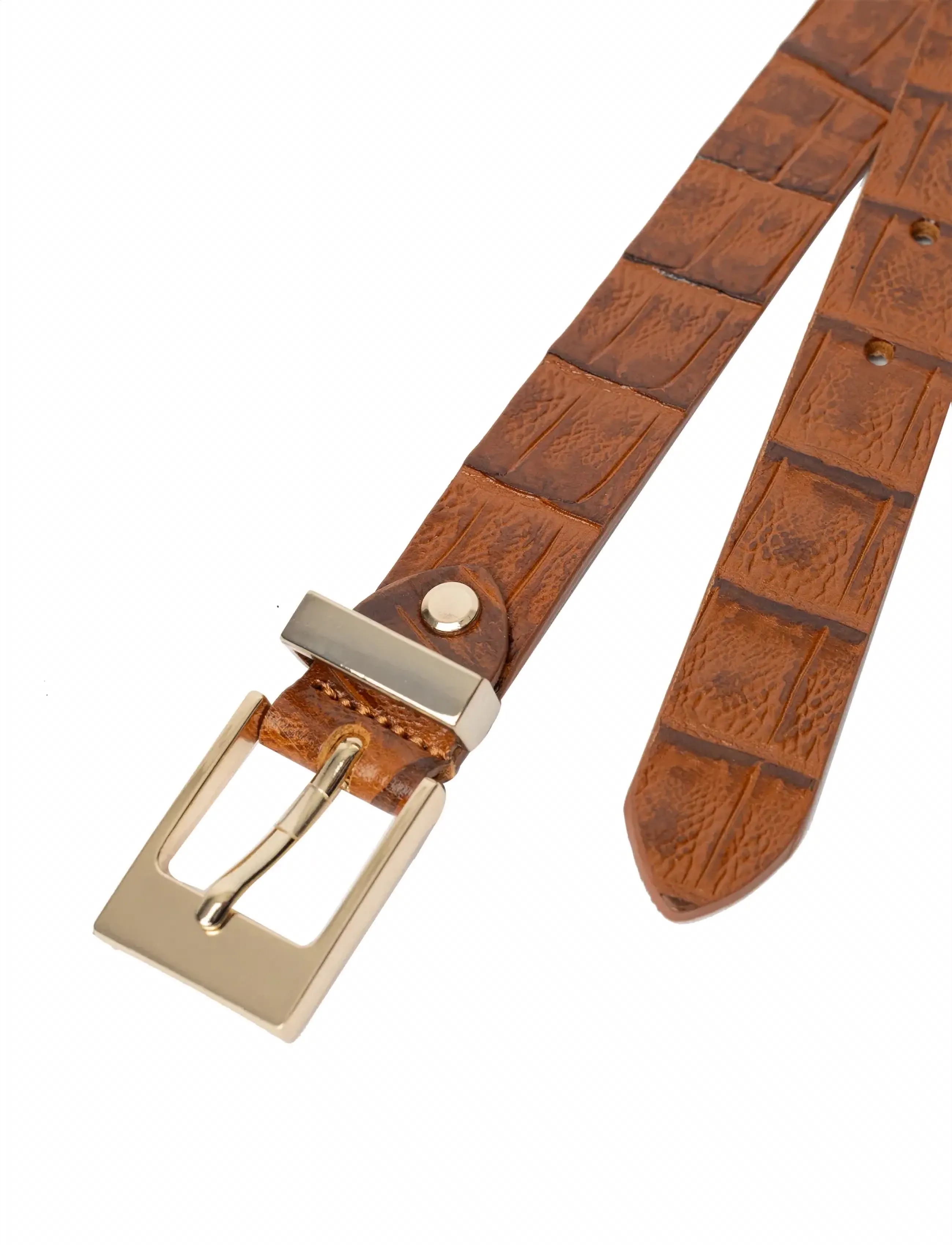 RE:DESIGNED EST 2003 - Frejda - leather belts - cognac - 3
