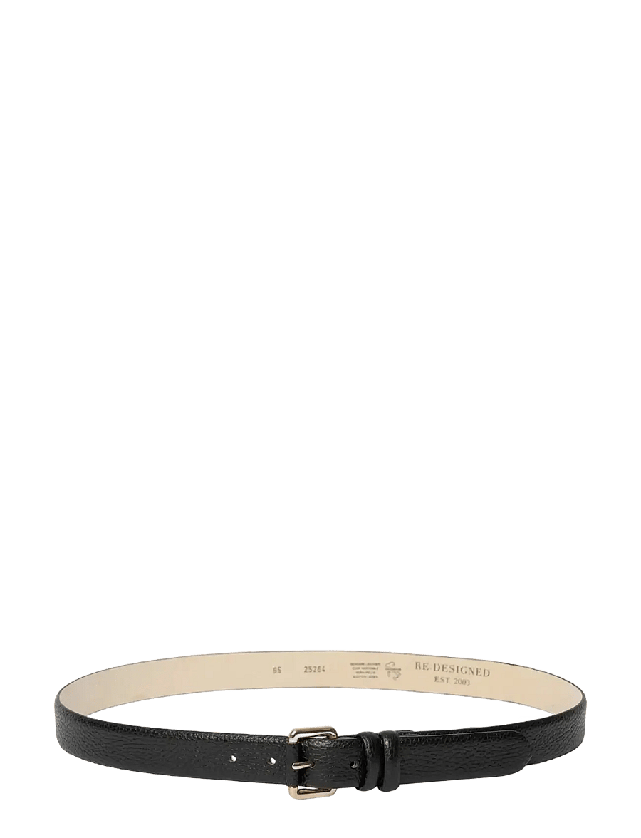RE:DESIGNED EST 2003 - Faduma - läderskärp - black - 2