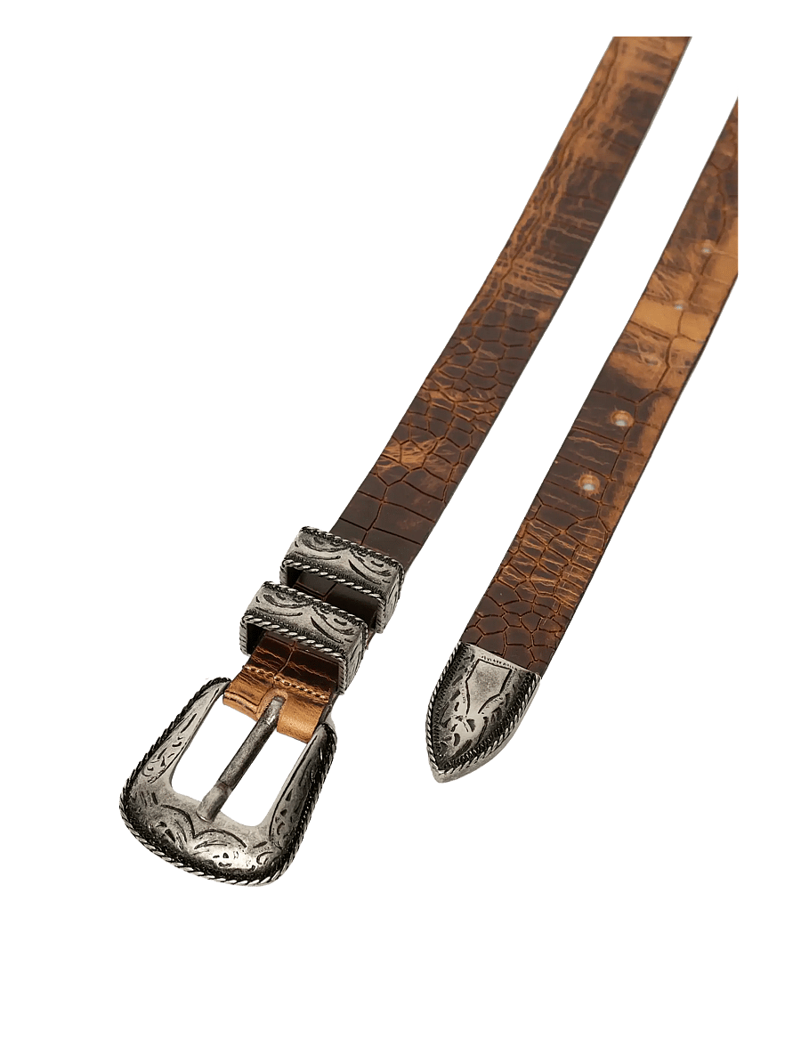 RE:DESIGNED EST 2003 - Franceska - ledergürtel - cognac - 2