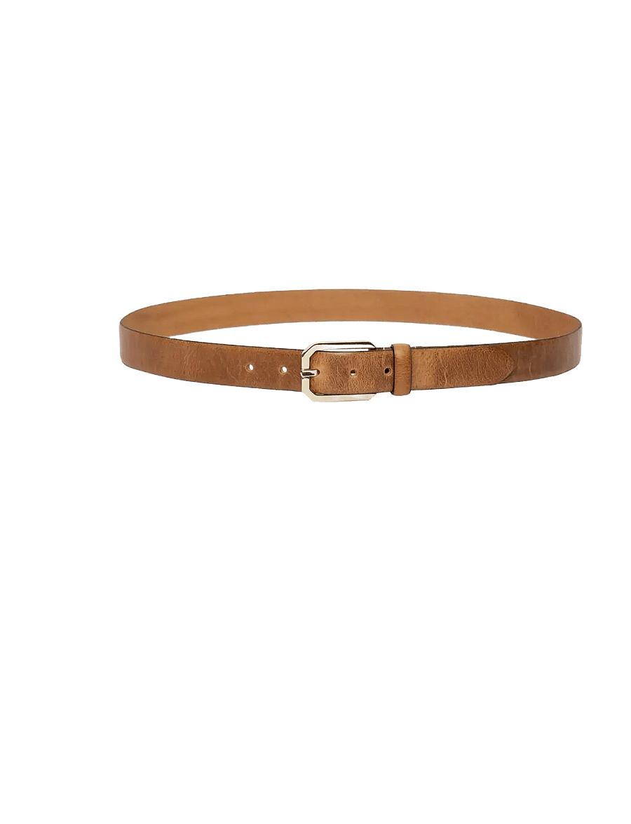 RE:DESIGNED EST 2003 - Floritta - læderbælter - cognac - 1