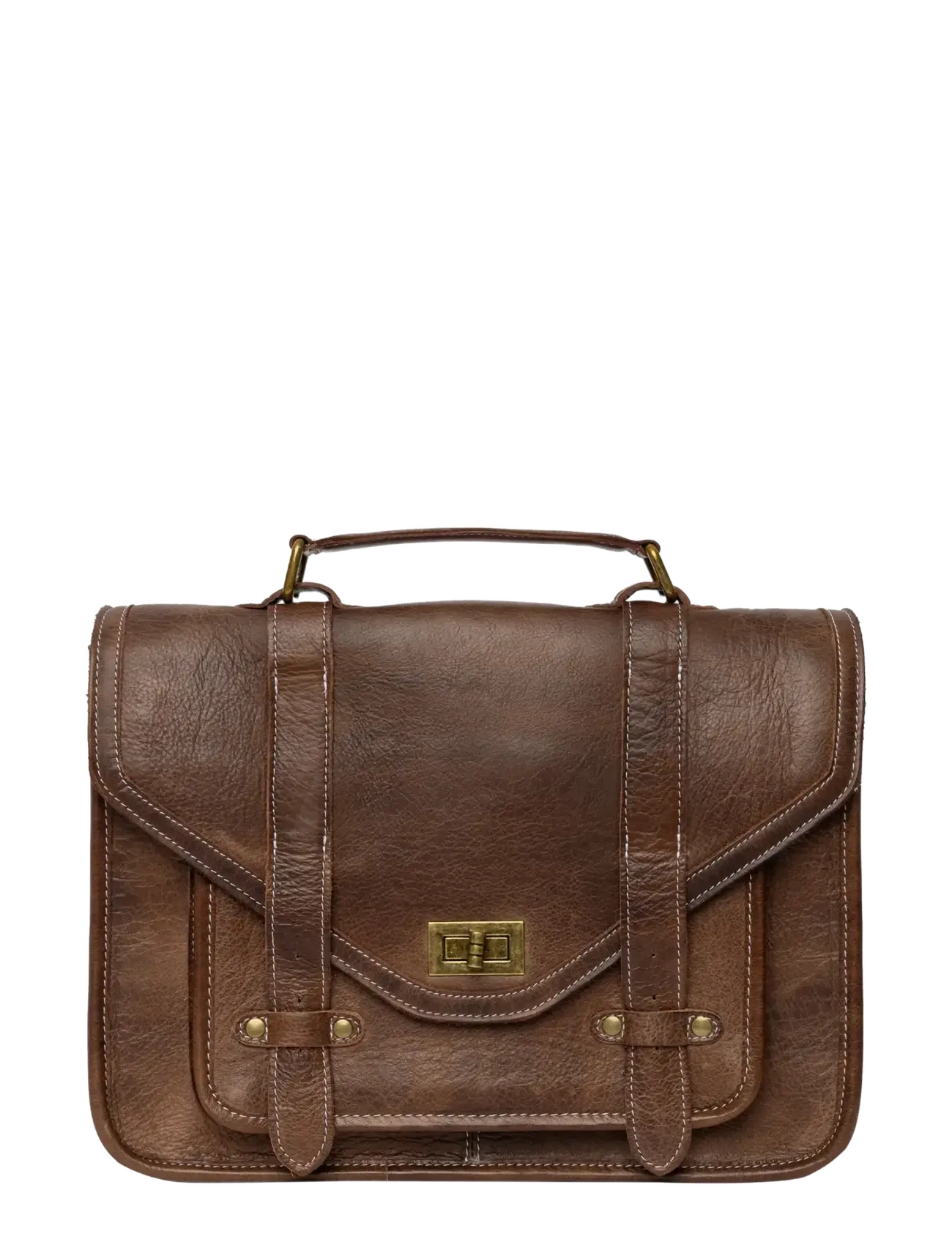 RE:DESIGNED EST 2003 Henna Big - Väskor - WOODSMOKE / brown