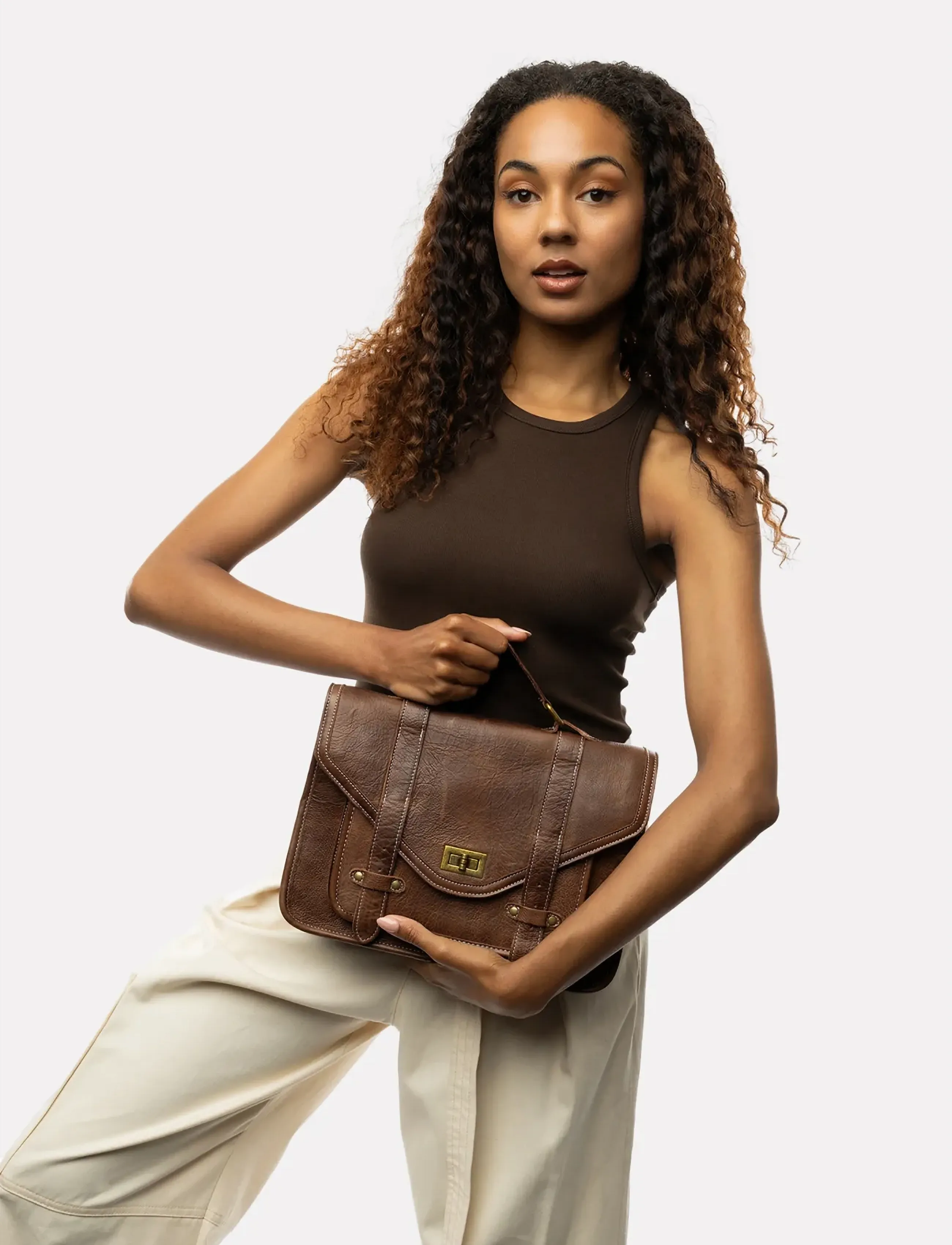 RE:DESIGNED EST 2003 Henna Big, One Size, Bags, Braun - Computer Frauen