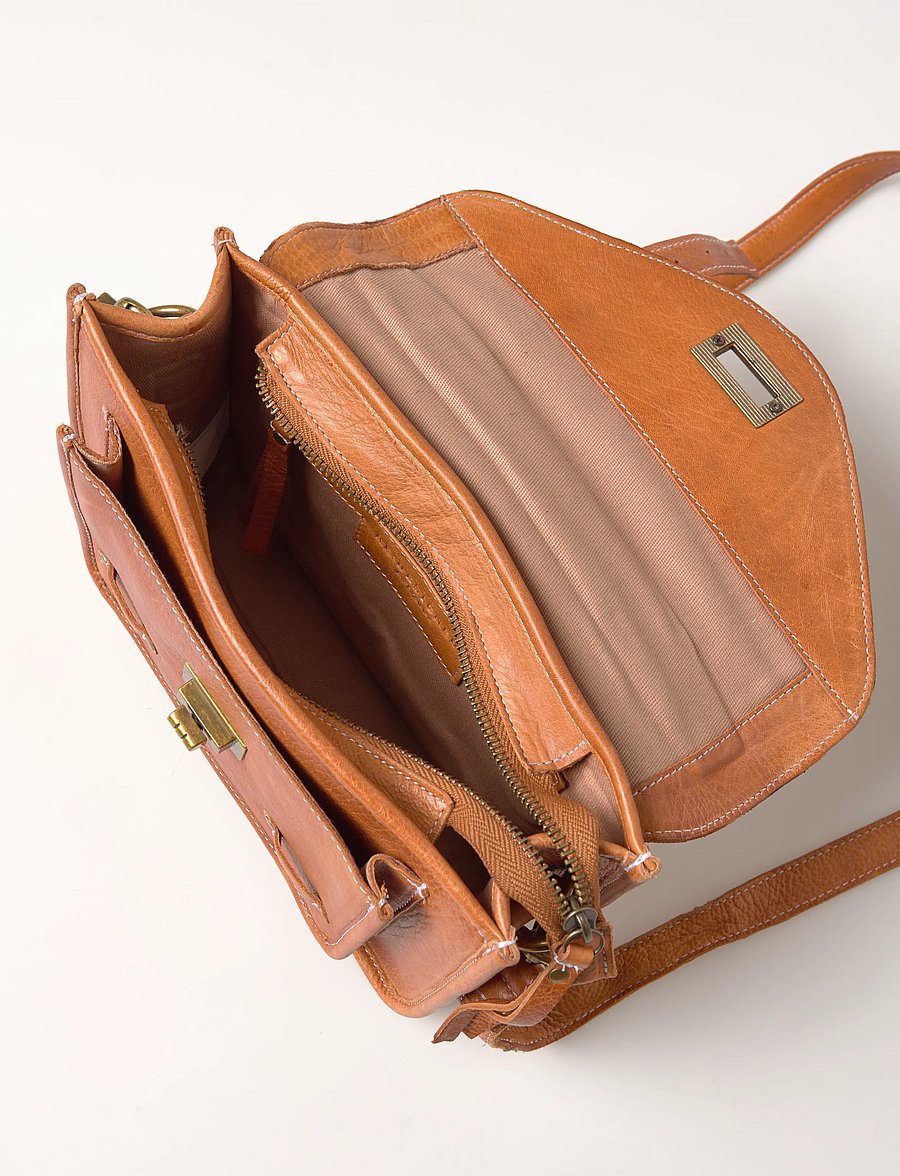 RE:DESIGNED EST 2003 - Henna Small - skuldertasker - burned tan - 3