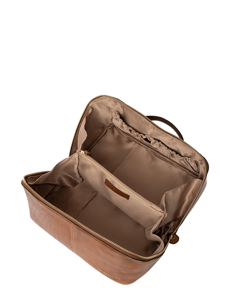 RE:DESIGNED EST 2003 - Halima Big - kosmeetikakotid - walnut/gold - 2