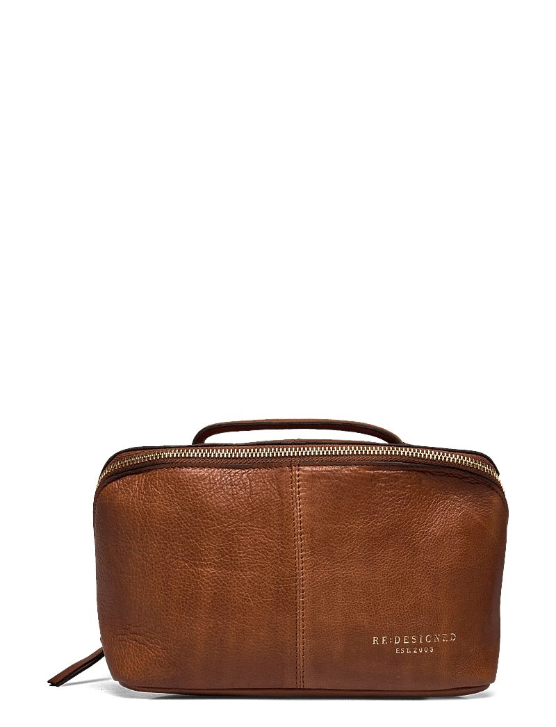 RE:DESIGNED EST 2003 - Halima Small - makeup bags - walnut/gold - 0